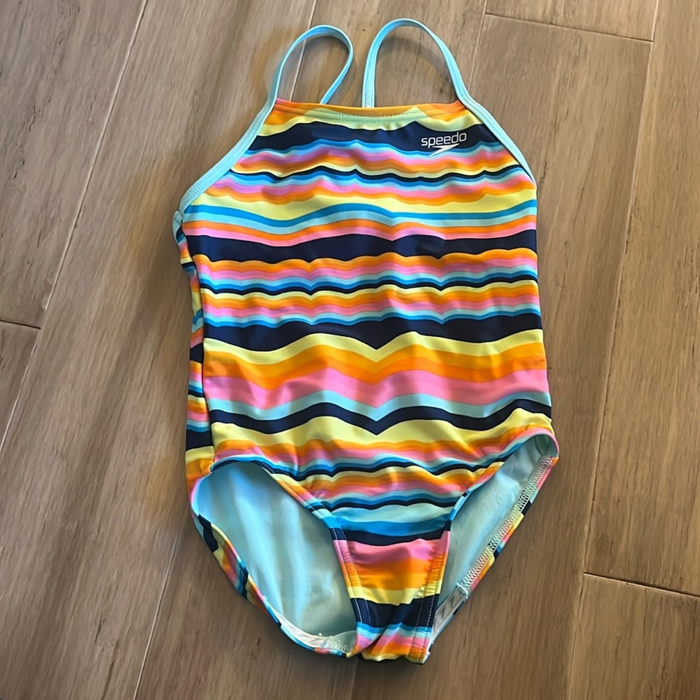 Speedo Girls One Piece Swimsuit XS